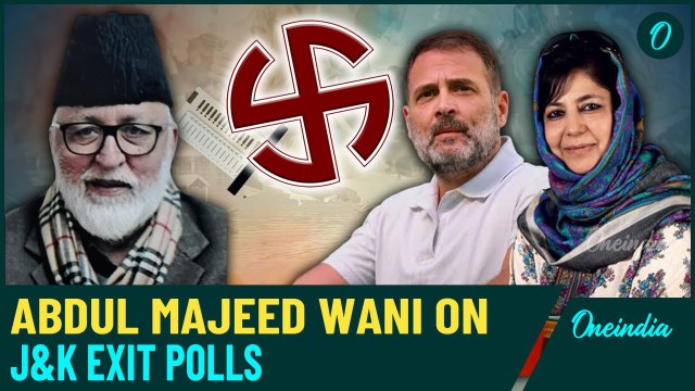 Jammu & Kashmir Elections Exit Polls: Abdul Majeed Wani on Exit Poll Predictions