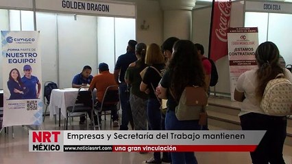 Empresas y Secretaría del Trabajo mantienen una gran vinculación