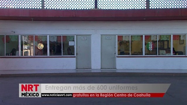Entregan más de 600 uniformes gratuitos en la Región Centro de Coahuila