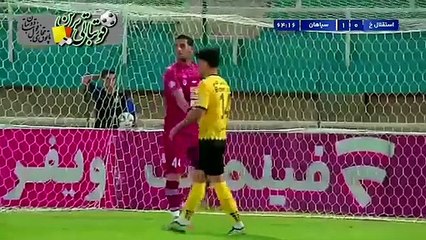 خلاصه بازی استقلال‌خوزستان و سپاهان