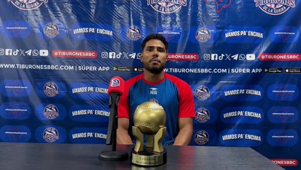 Palabras de Ricardo Pinto tras su llegada a los entrenamientos de Tiburones de La Guaira