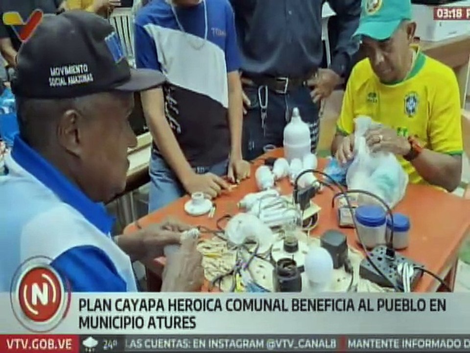 Amazonas | Familias son beneficiadas con la recuperación y reparación de equipos de forma gratuita