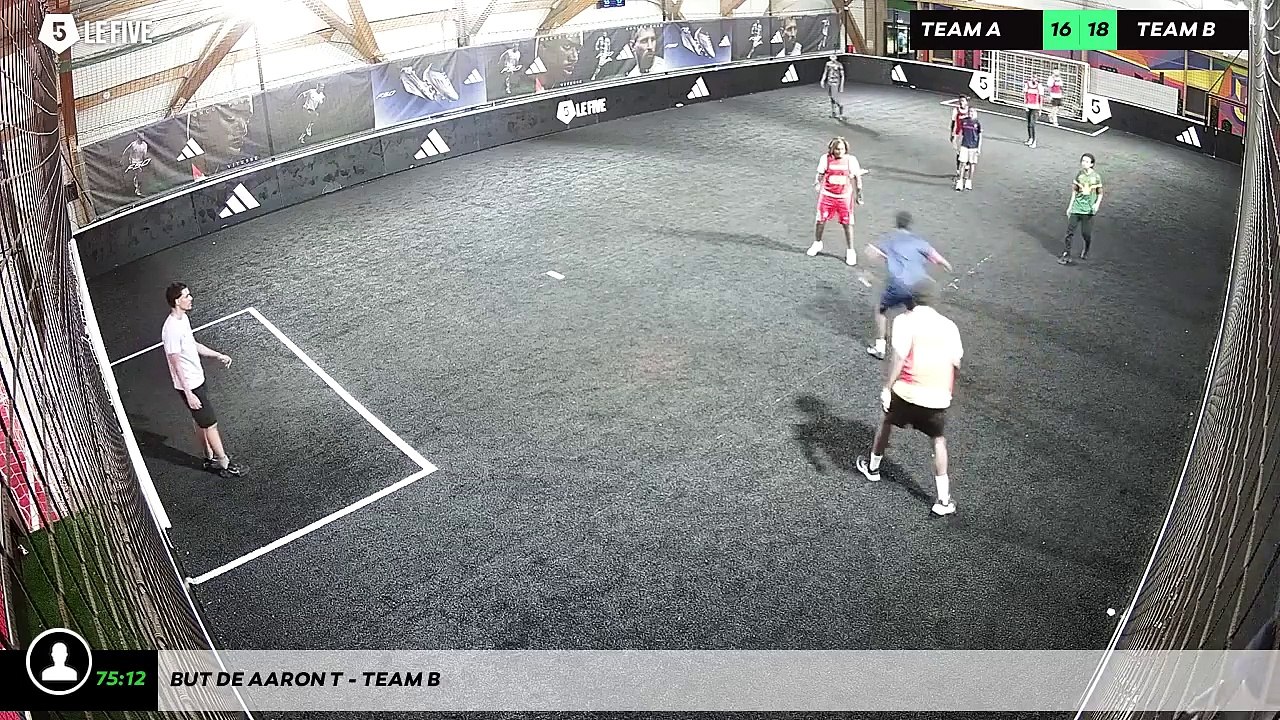 But de Aaron T - Team B
