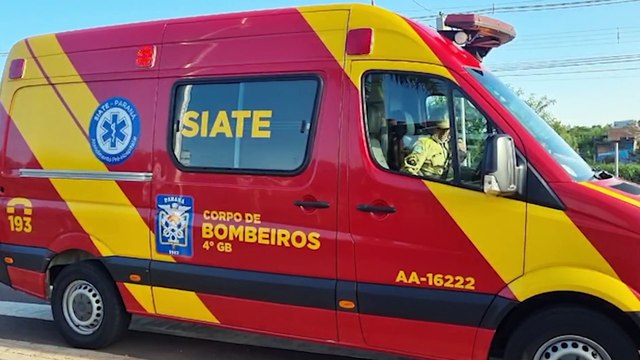 Jovem é socorrido pelo Siate após cair de bicicleta no Ecopark Oeste