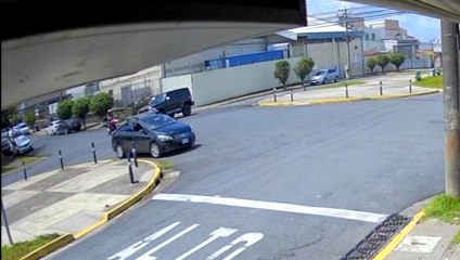 tn7- Cámara capta choque en el que estuvo Karina Ramos-051024