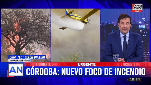 Incendios en Córdoba: Nuevos focos complican la situación y afectan rutas principales