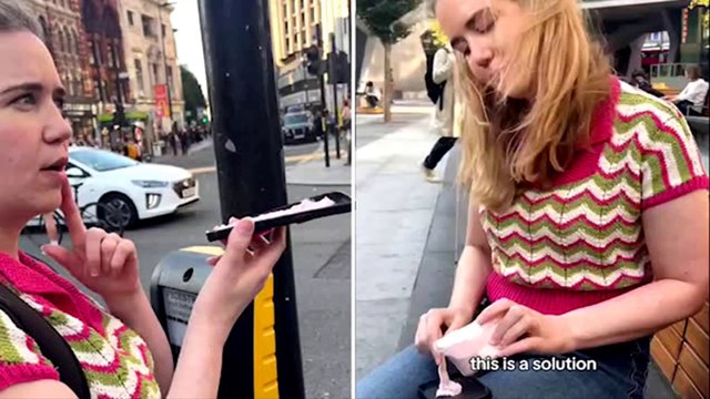 EXCLUSIVE: Fish Fingers! Ingenious Londoner Reveals way to Stop Moped Phone Snatchers Dead in their Tracks