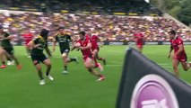 TOP 14 - Essai de Marvin Okuya (LOU) - Stade Rochelais - LOU Rugby