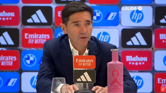 Rueda de prensa Marcelino tras el Real Madrid vs. Villarreal