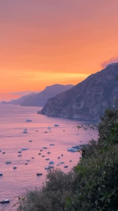 LE PLUS BEAU sunset de Positano