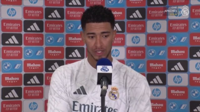 Zona mixta de Bellingham tras el Real Madrid 2 - Villarreal 0