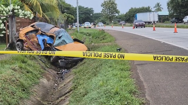 Cinco personas mueren en accidentes de tránsito en Chepo, Capira, Veraguas y Chiriquí