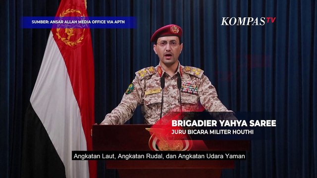 Detik-Detik Rudal Houthi Hantam Kapal Tanker Inggris di Laut Merah
