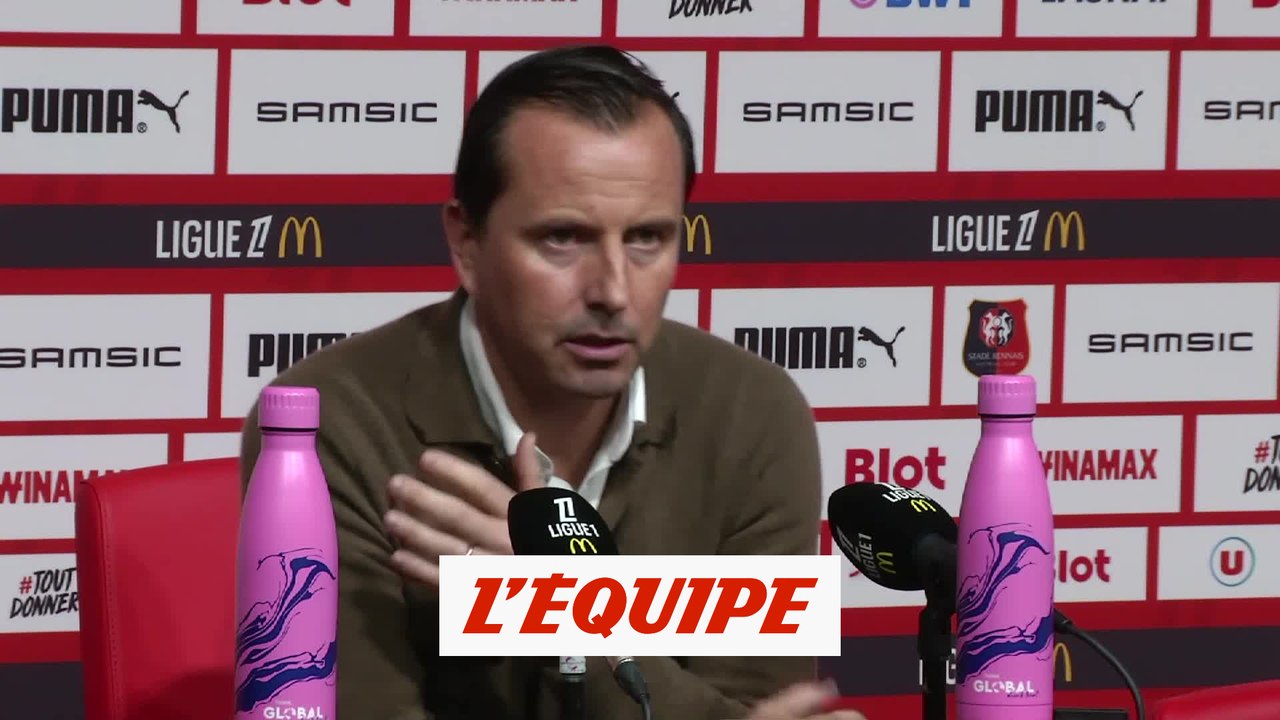 Stéphan : « C'est douloureux » - Foot - L1 - Rennes