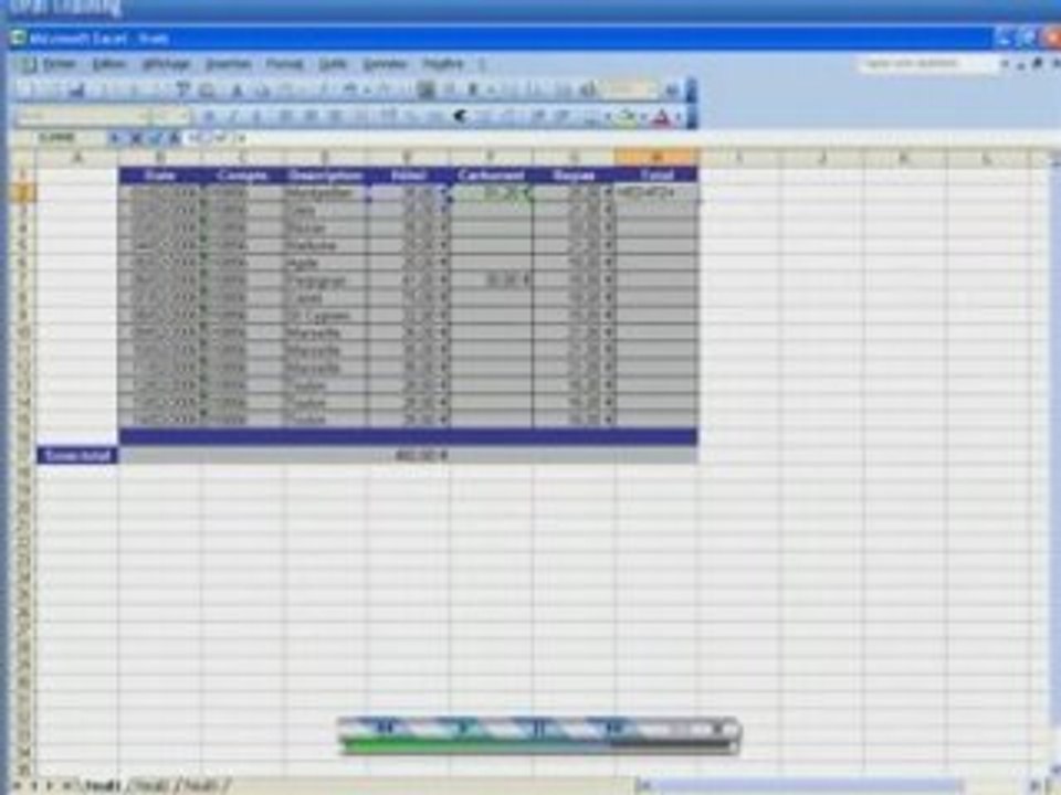 Train In Pack - Excel 2003®