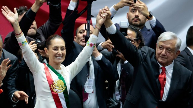 Arrancó una nueva era en México con la presidencia de Claudia Sheinbaum ¿se separará de López Obrador?