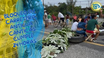 Bloqueo en carretera antigua Canticas cumple 24 horas; amenazan toma de la Cosolea-Nueva Teapa