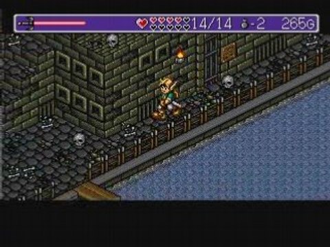 Landstalker - la vraie crypte