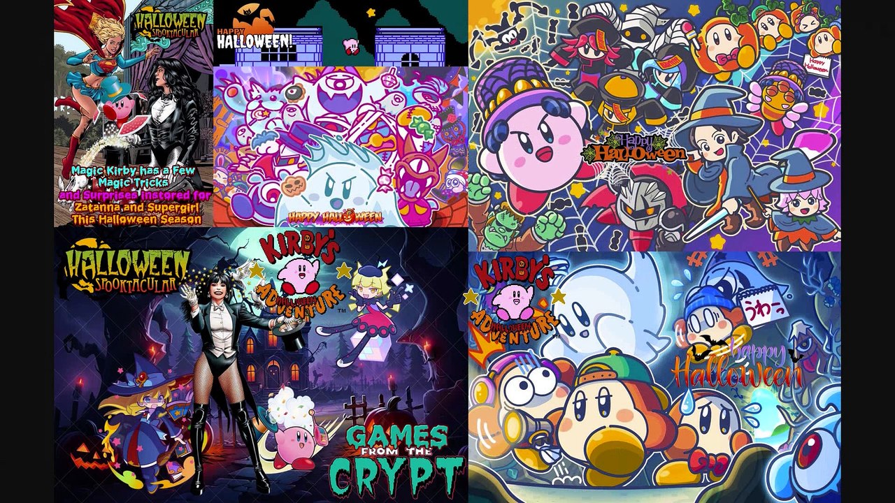 Games from the Crypt 2024: Kirby's Halloween Adventure (Nes Rom Hack) Part 1 - No Treats for Kirby This Halloween Season,just Dastardly Tricks instored for him in this Horror Themed Rom Hack to an NES Classic!