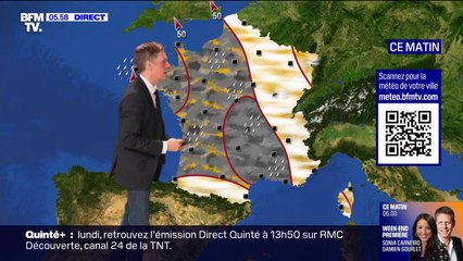 Dégradation générale sur l'Hexagone avec un retour des perturbations