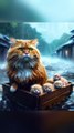 ❤️ A Cat's Heartfelt Rescue: A Sad Story of Love in the Flood ️