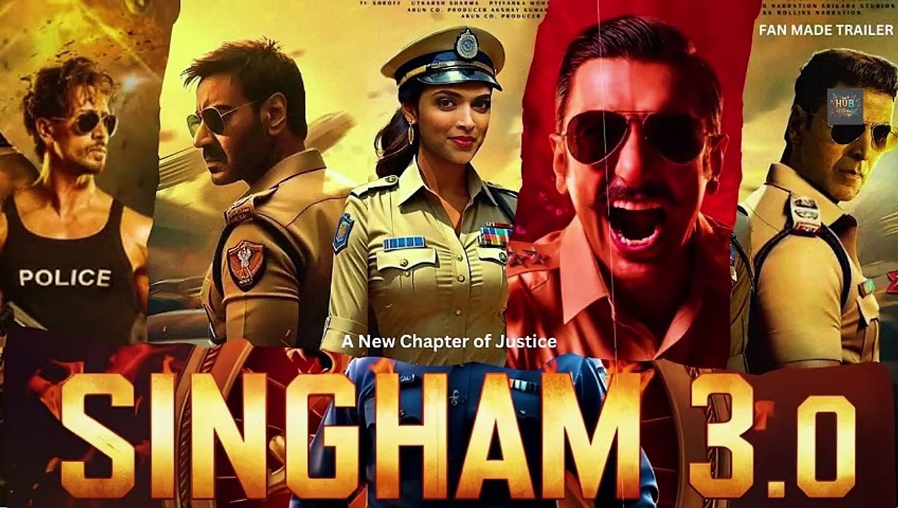 Singham Again | Trailer | Rohit Shetty, Ajay Devgn, Akshay Kumar, Ranvir Singh, Deepika Padukon, Tiger Shroff