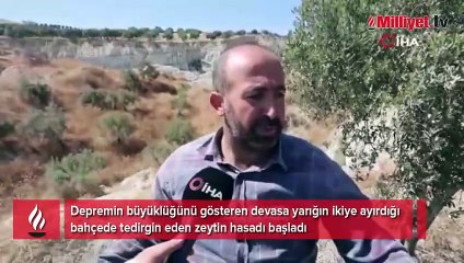 Deprem sonrası dev yarıklar oluşmuştu! Ürküten mesai