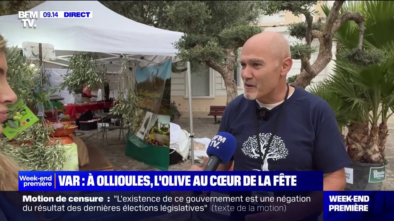 "Il y a plus de 2.000 variétés d'huiles d'olive": à Ollioules, dans le Var, l'olive au cœur de la fête