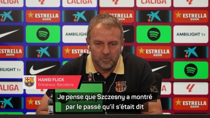 Flick : “Szczesny va beaucoup apporter à l’équipe”