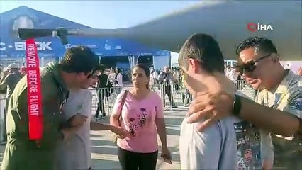 TEKNOFEST'te duygulandıran anlar yaşandı!