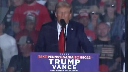 Trump boasts he does not need teleprompter while flanked by one at Butler rally