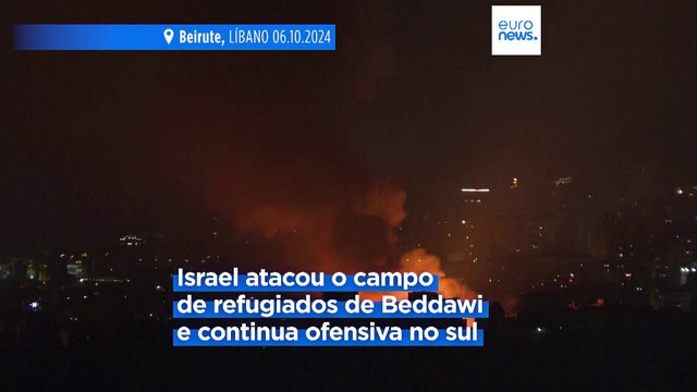 Explosões continuam em Beirute enquanto Israel expande a ofensiva terrestre no Líbano