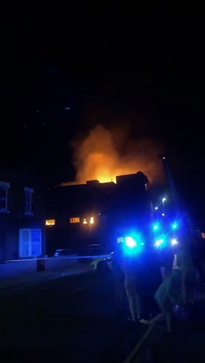 Cleveland Fire and Rescue tackle blaze at forme...