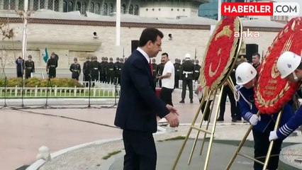 İstanbul'un Kurtuluşu'nun 101'inci Yılı, Taksim Cumhuriyet Anıtı'nda Düzenlenen Törenle Kutlandı