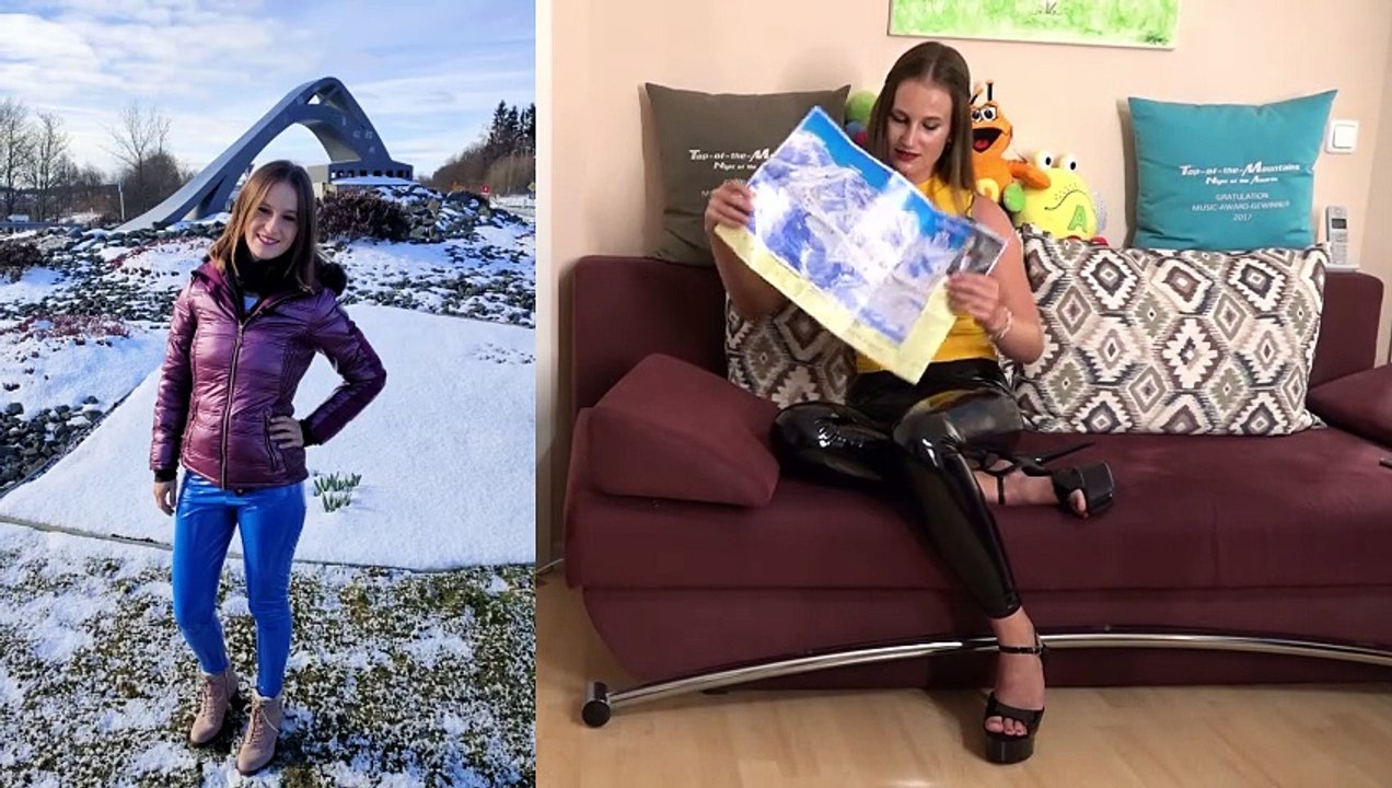 Intro 'Unlimited Winterglück' im Skiliftkarussell Winterberg mit Lena.