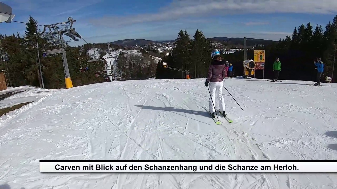 'Unlimited Winterglück' Teil 2 mit Lena: Quick Jet - Flutlichthang (Das Skiliftkarussell Winterberg).