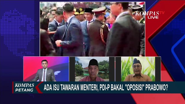 Isu Tawaran Menteri di Kabinet Prabowo-Gibran, PDIP Terima atau Jadi Oposisi?