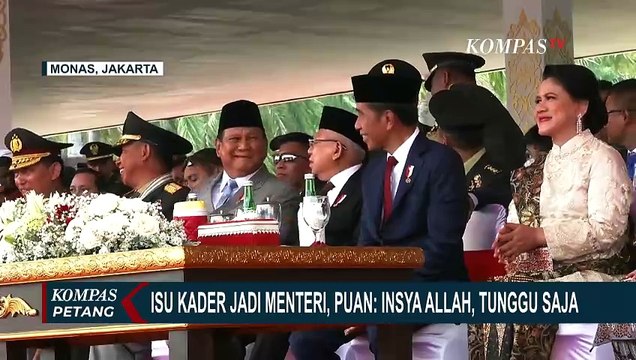 Santer Nama Olly Dondokambey dan Azwar Anas PDI-P Calon Menteri Prabowo, Puan: Tunggu Saja