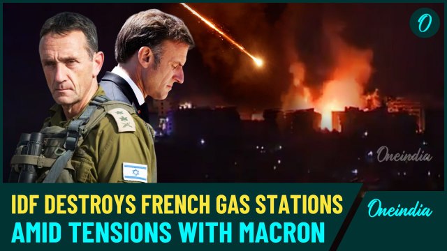 Video| IDF Hits French Oil Facilities in Lebanon Amid Hezbollah Attack, Tensions with Macron Soar