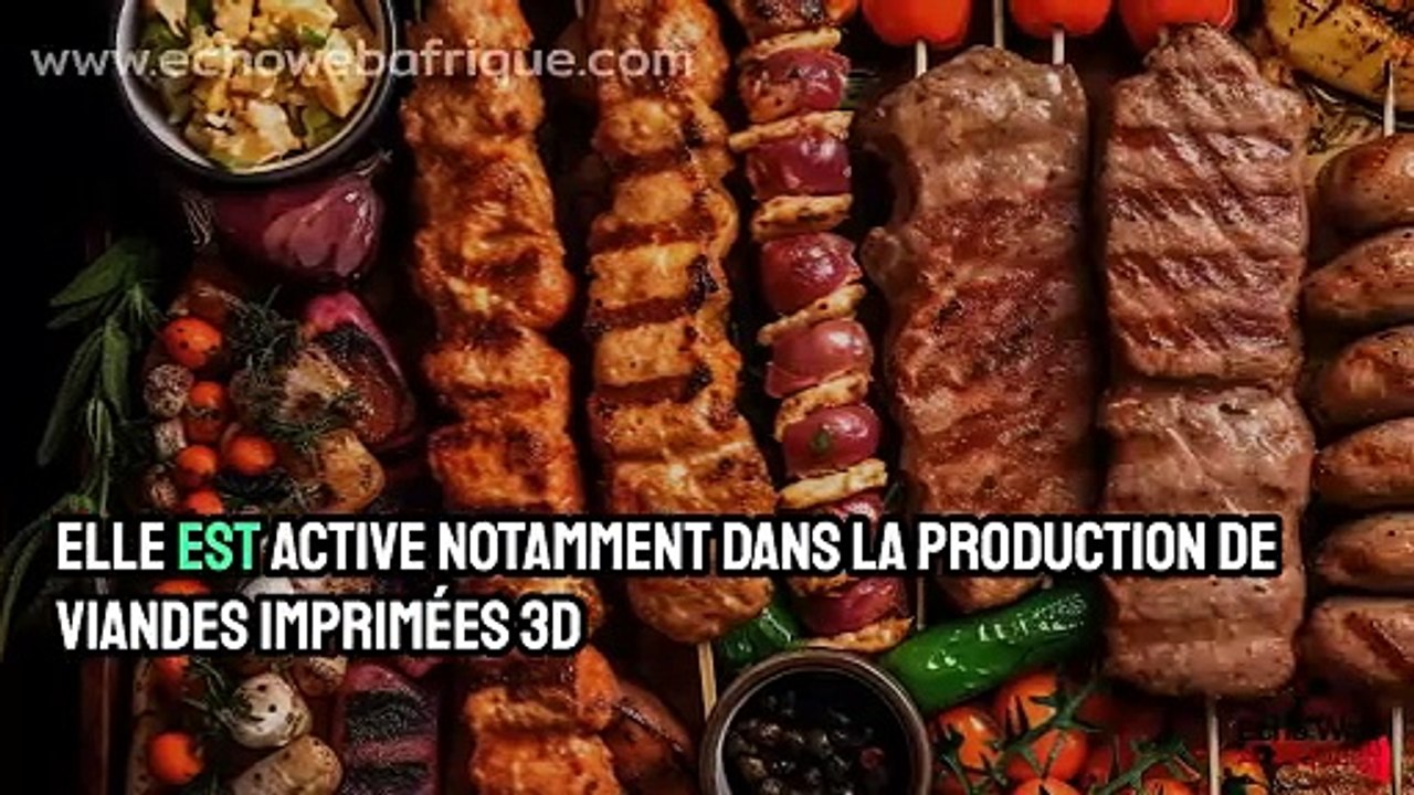 Des viandes imprimées 3D bientôt vendues partout dans le monde