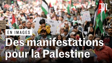 Des manifestations en soutien à la Palestine et au Liban dans le monde