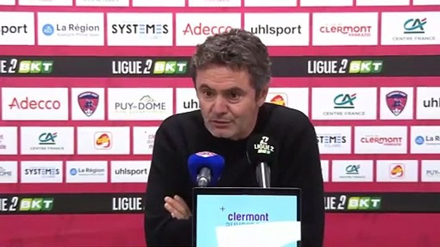Sylvain Ripoll après Clermont-EAG