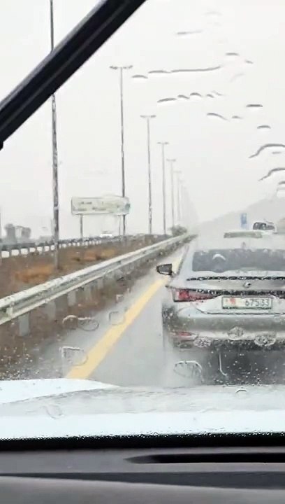 Watch: Heavy rains hit some parts of UAE; orange alert issued