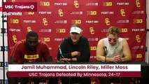 USC Trojans Lincoln Riley Defends Offensive Line, Miller Moss