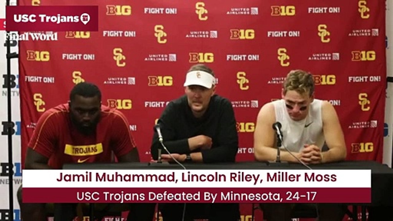 USC Trojans Lincoln Riley Defends Offensive Line, Miller Moss