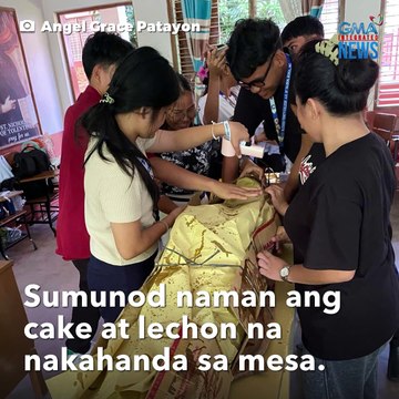 Lechon na sana! Kakaibang regalo ng mga estudyante sa kanilang guro, viral | GMA Integrated Newsfeed