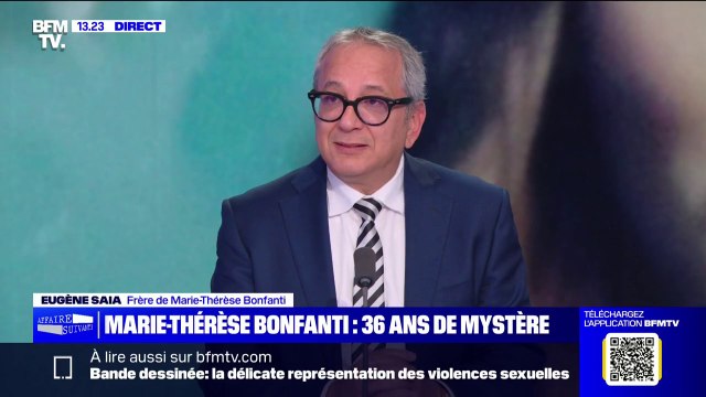 C'est injuste cette disparition : Eugène Saia, le frère de Marie-Thérèse Bonfanti, disparue en 1986, raconte le jour de la disparition de sa sœur
