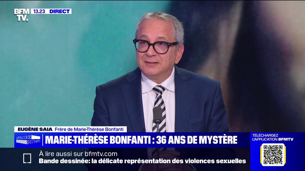 "C'est injuste cette disparition" : Eugène Saia, le frère de Marie-Thérèse Bonfanti, disparue en 1986, raconte le jour de la disparition de sa sœur