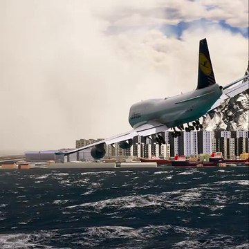 Flugzeug der Lufthansa Airlines hätte es fast nicht geschafft, das Fahrwerk abzusenken