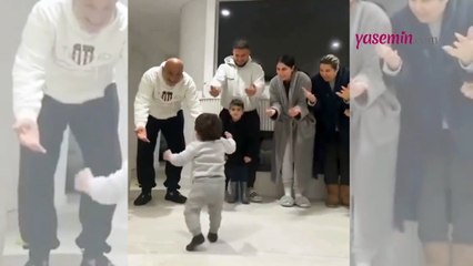 Küçük çocuğun dede seçimi aile fertlerini güldürdü!